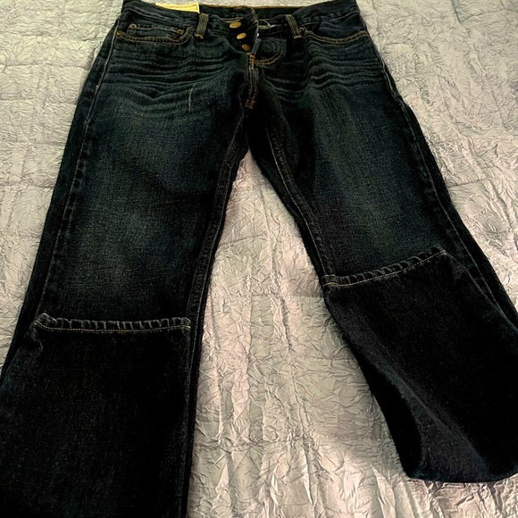 Holister Womens dark wash jeans size 28x30 - Picture 1 of 3